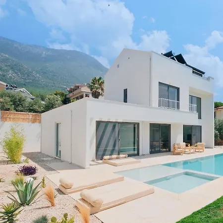 Neo With 2 Private Pools, Bbq, Jacuzzi And Sauna Fethiye